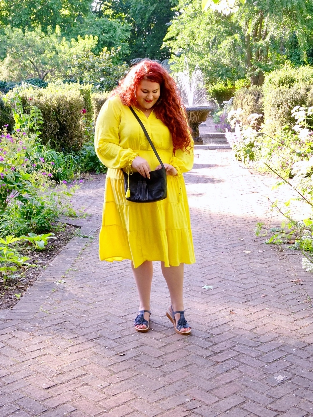 Curves Curls Walking On Sunshine Marks and Spencer Yellow